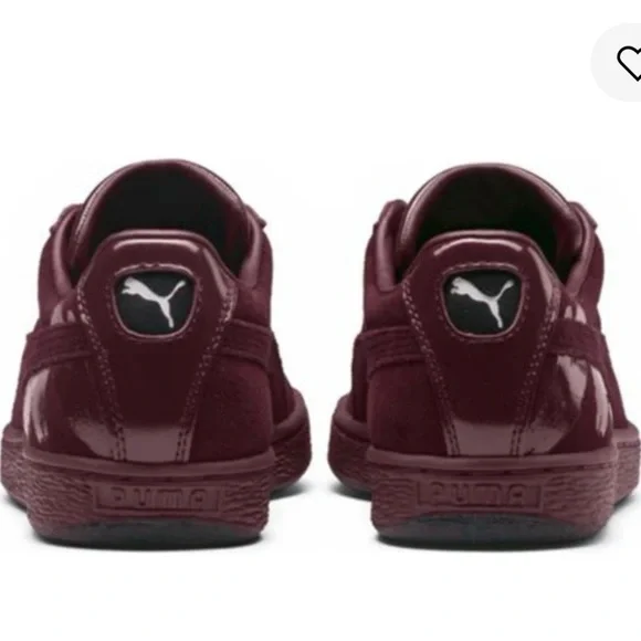 Puma Women's Burgundy Sneakers - Picture 2 of 9